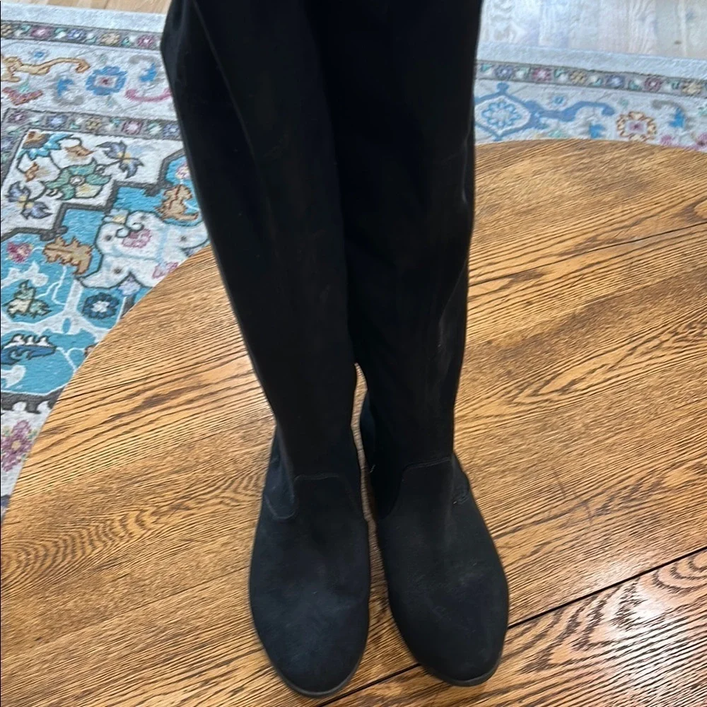 Time and Tru Black Over-the-Knee Boots